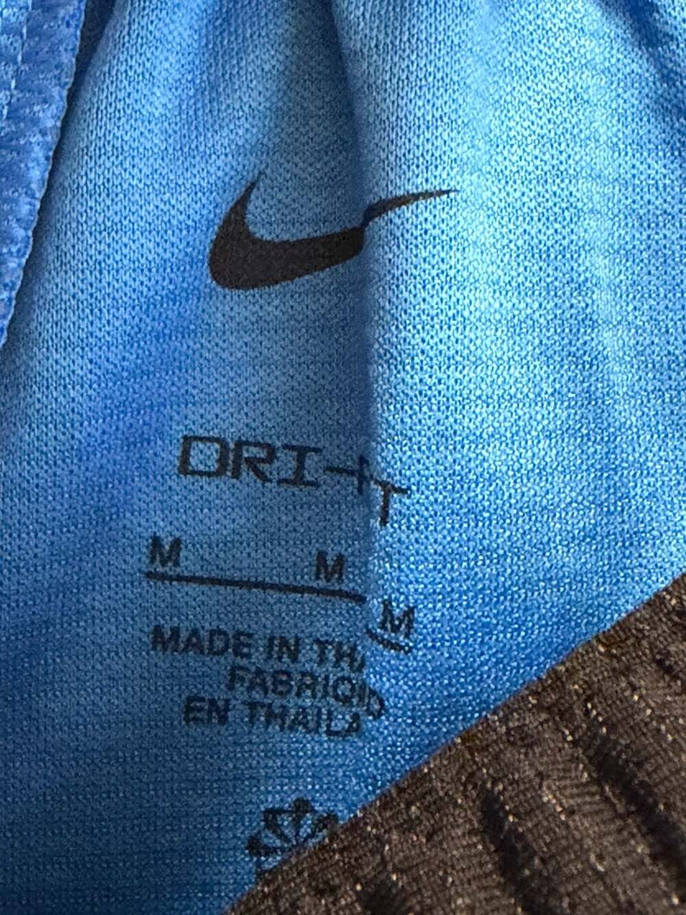 Nike Dri-FIT DNA Basketball Shorts Blue Black Print Men's Size Medium - Picture 3 of 6